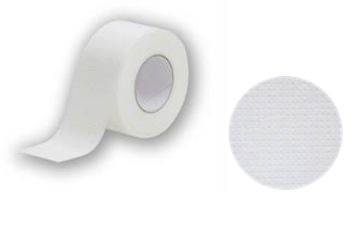 POREplast Клейкий перфорований нетканий пластир 2,5 см х 9,14 м